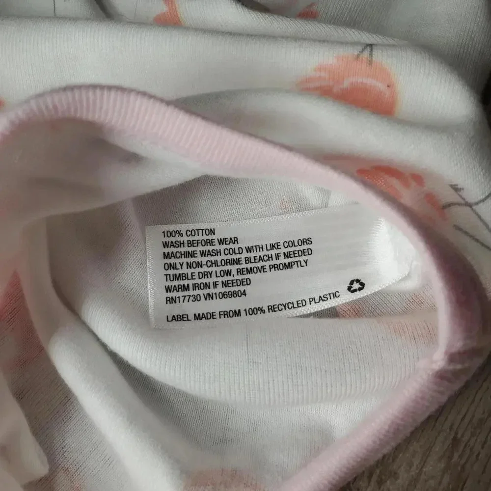 Cloud Island Baby Girl 4 Piece Flamingo Coral Pink Set Size 3-6M NWOT